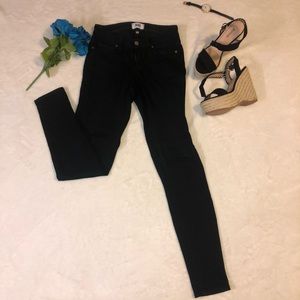 Black PAIGE skinny jeans